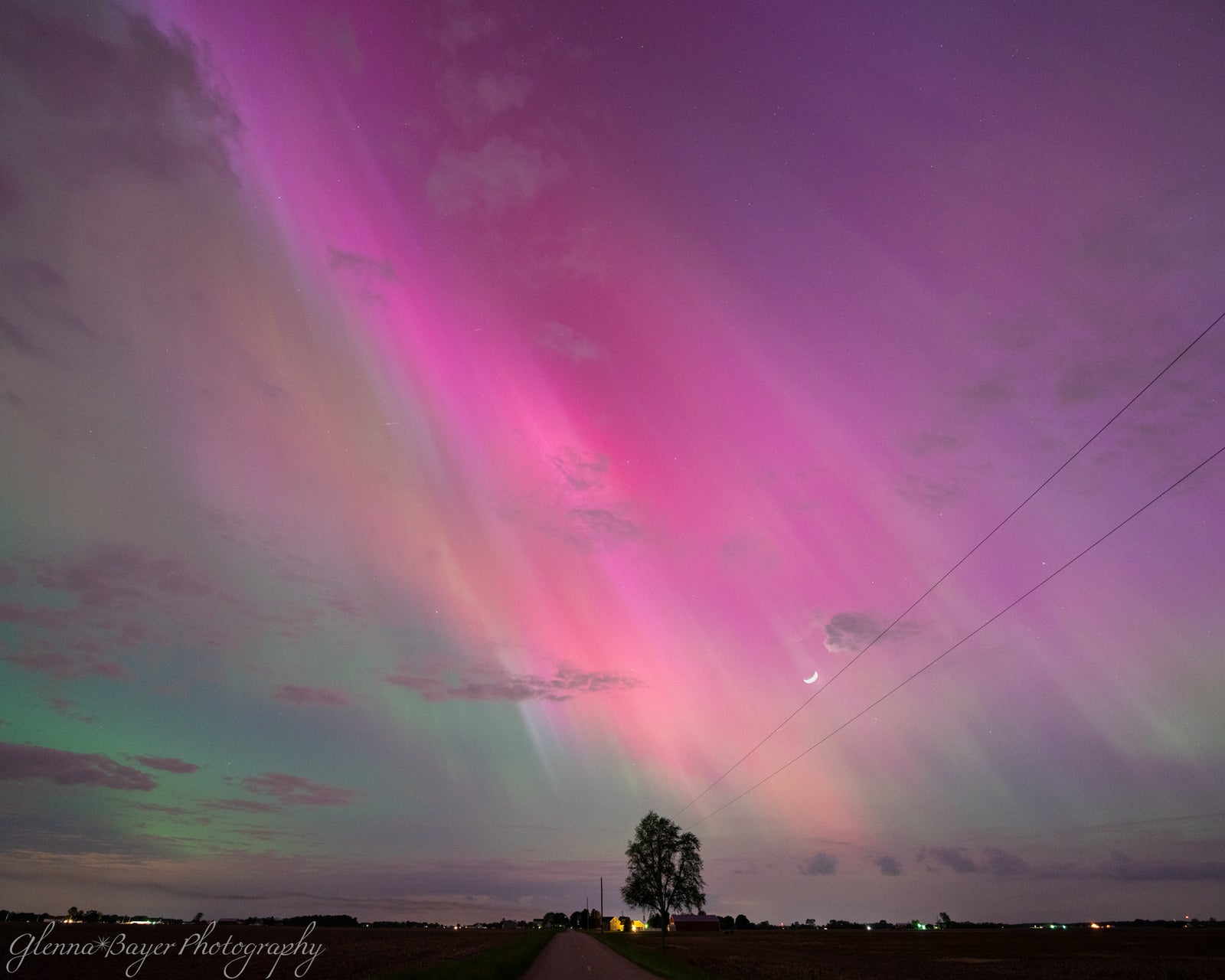 Amazing 2024 Aurora Borealis in Ohio!
