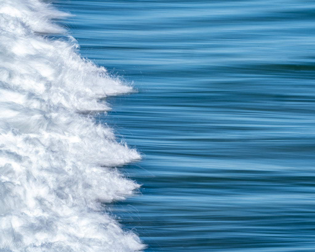close up of ocean wave