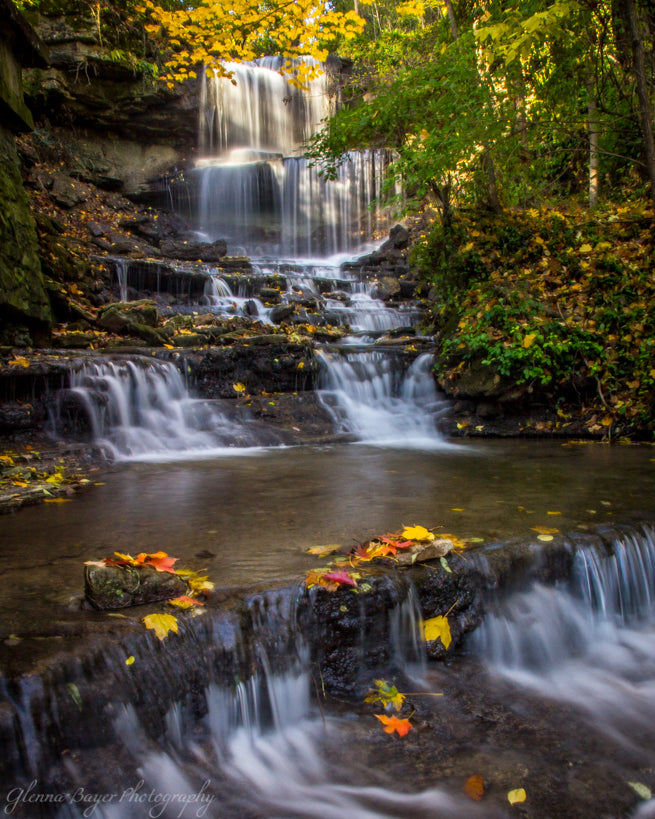 West Milton Cascades in Fall
