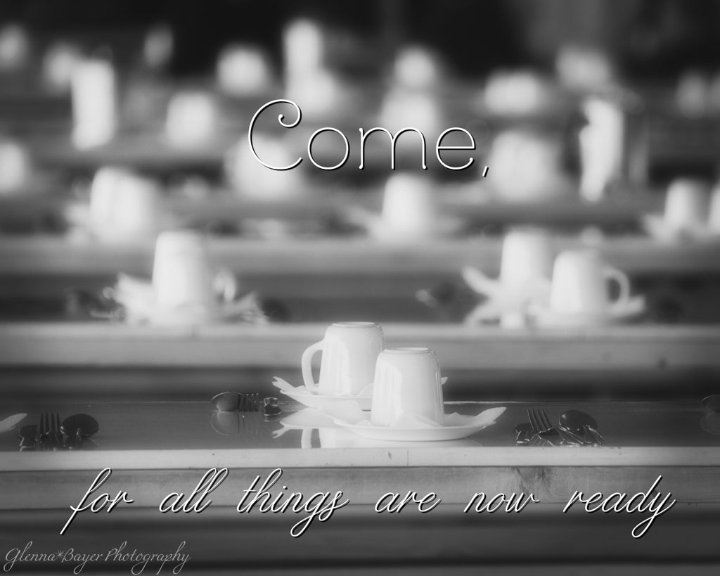 multiple tables set with cups and saucers