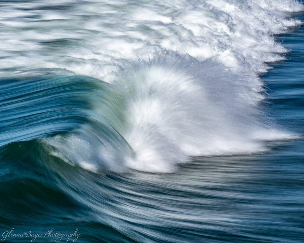 close up of ocean wave