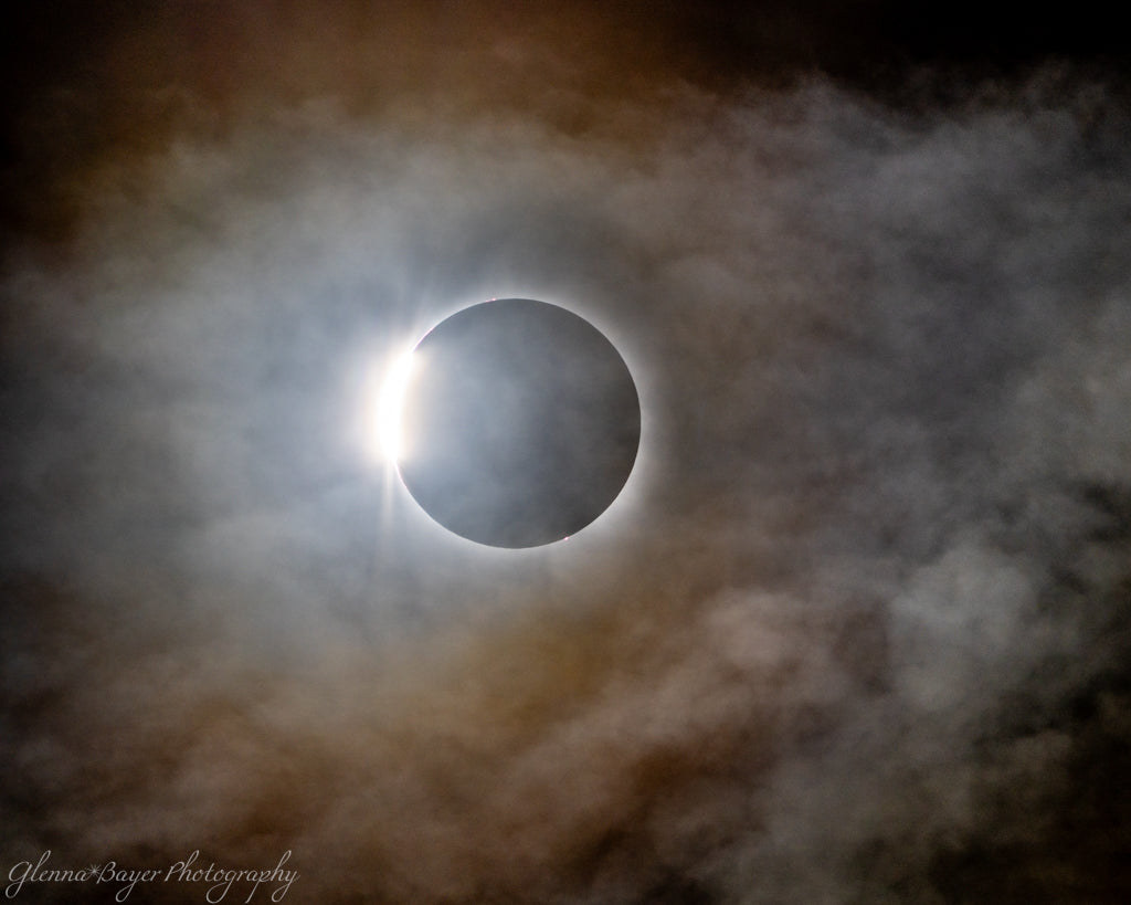 diamond ring during solar eclipse