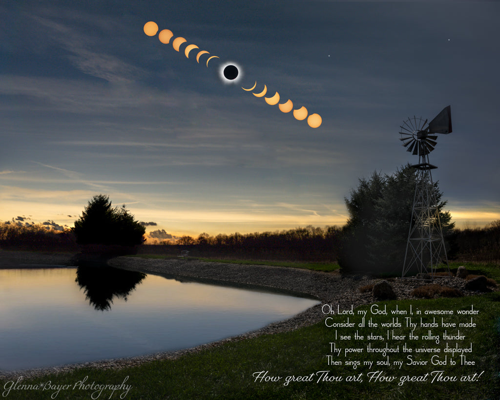 collage of solar eclipse 2024