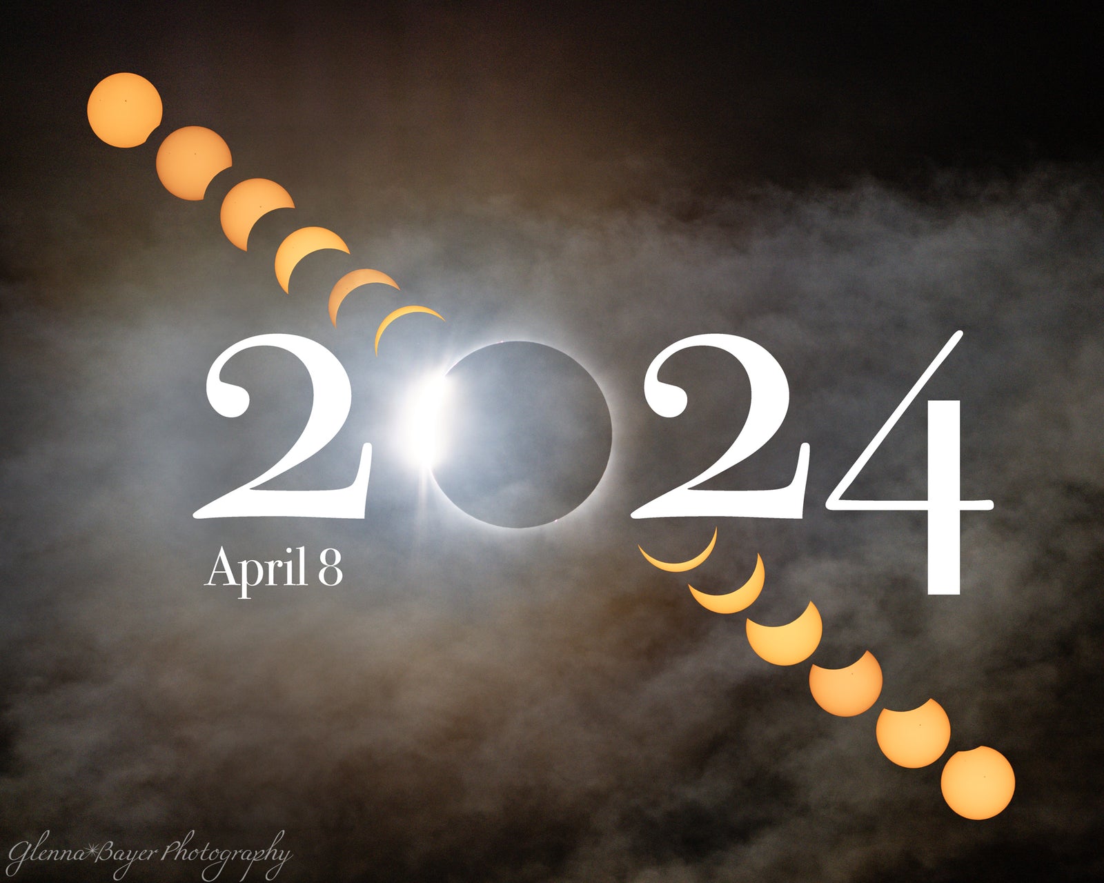 2024 eclipse collage