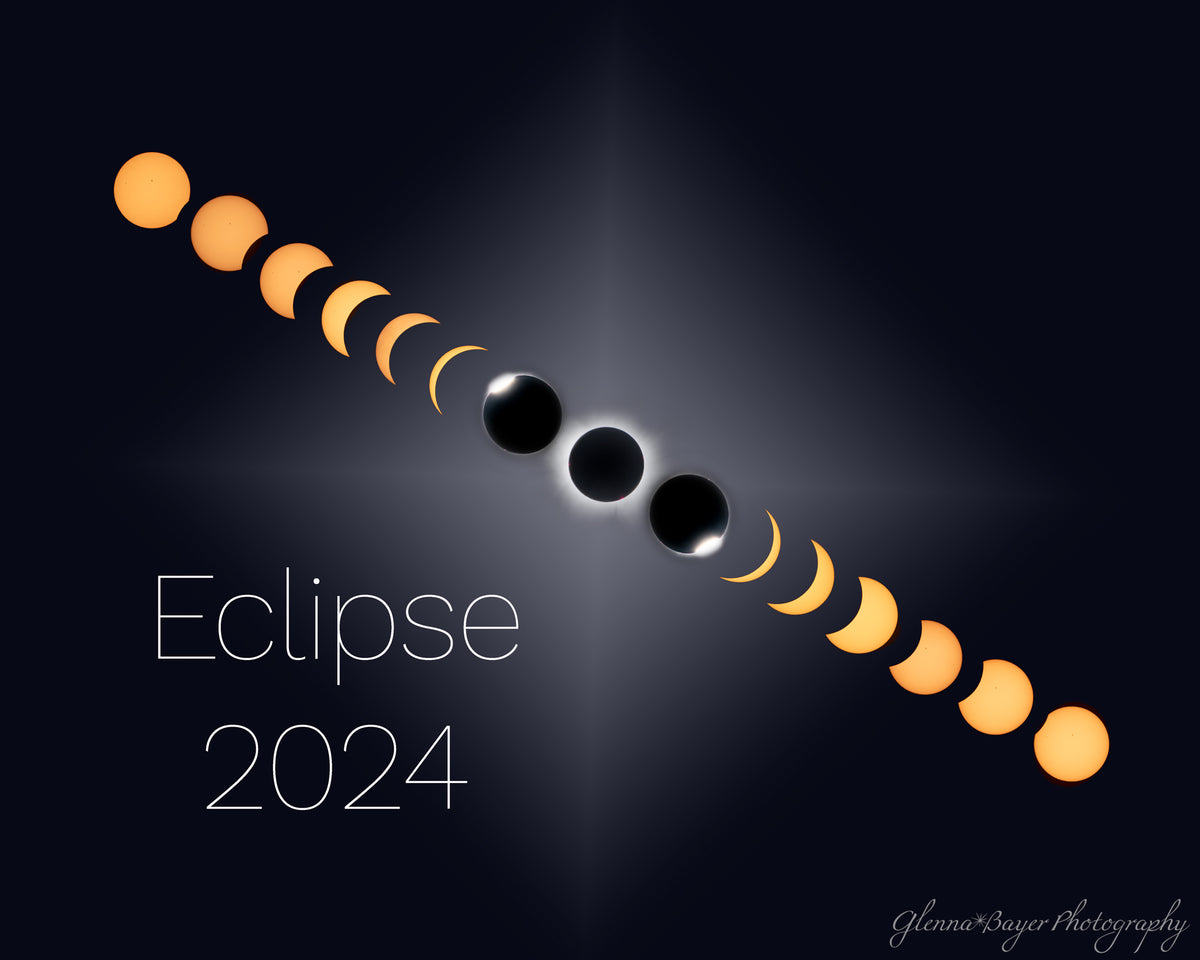 2024 eclipse collage