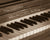 piano keys with scripture verse