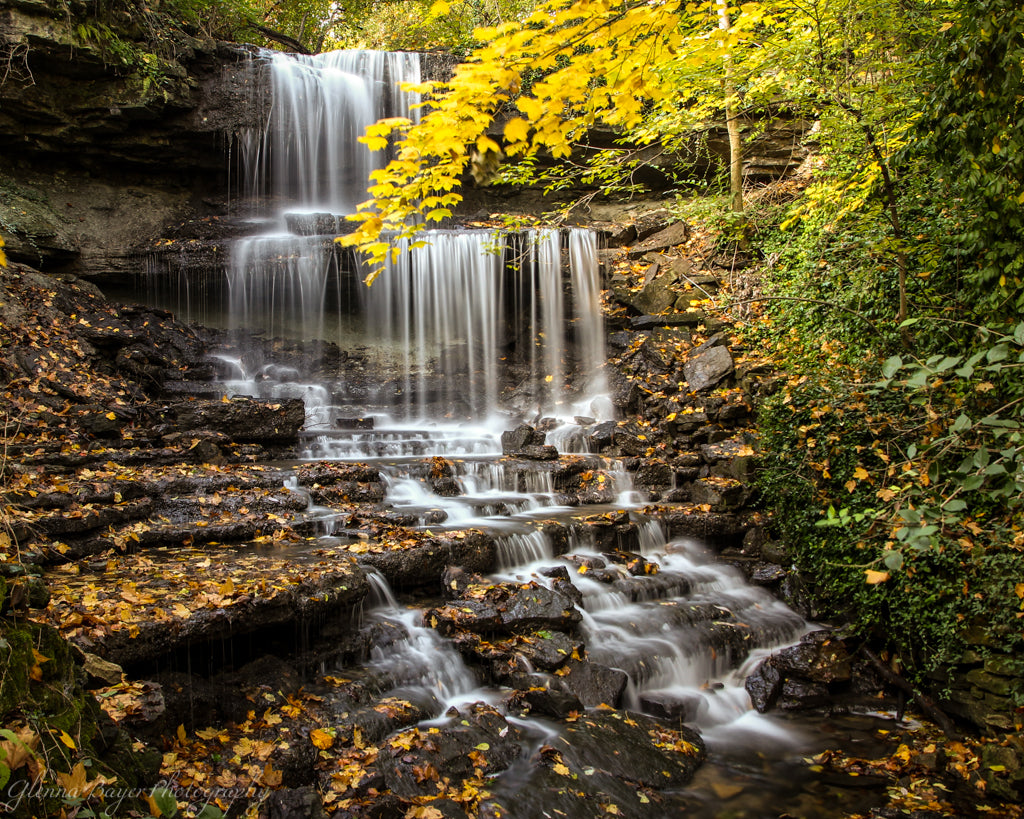 West Milton Cascades in fall
