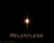 The diamond ring phase of a solar eclipse with the word "relentless"
