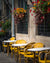 Yellow Chairs on a Germany Street